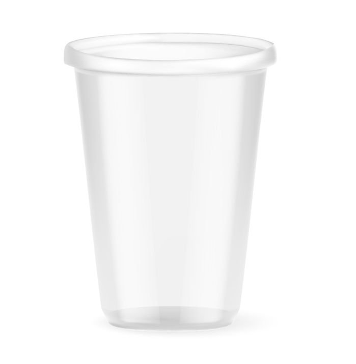Plastic juice cups