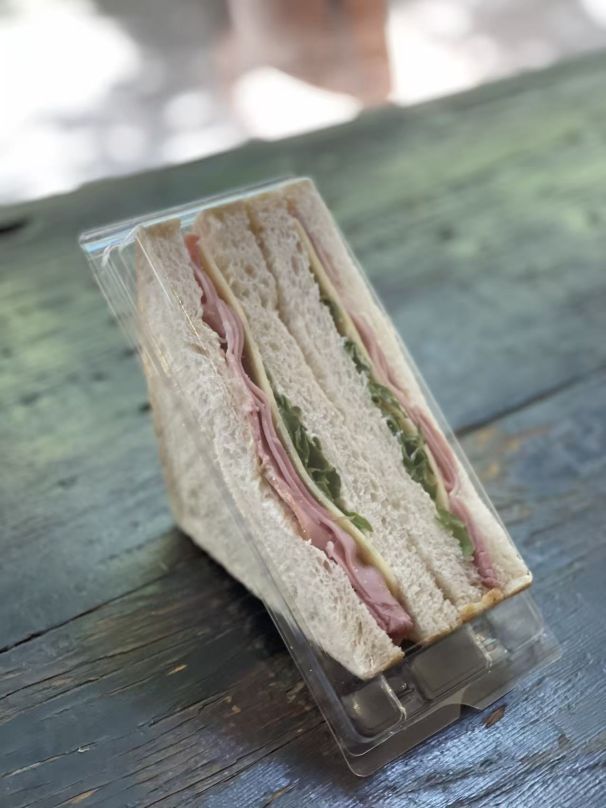 Individually packaged classic sandwiches