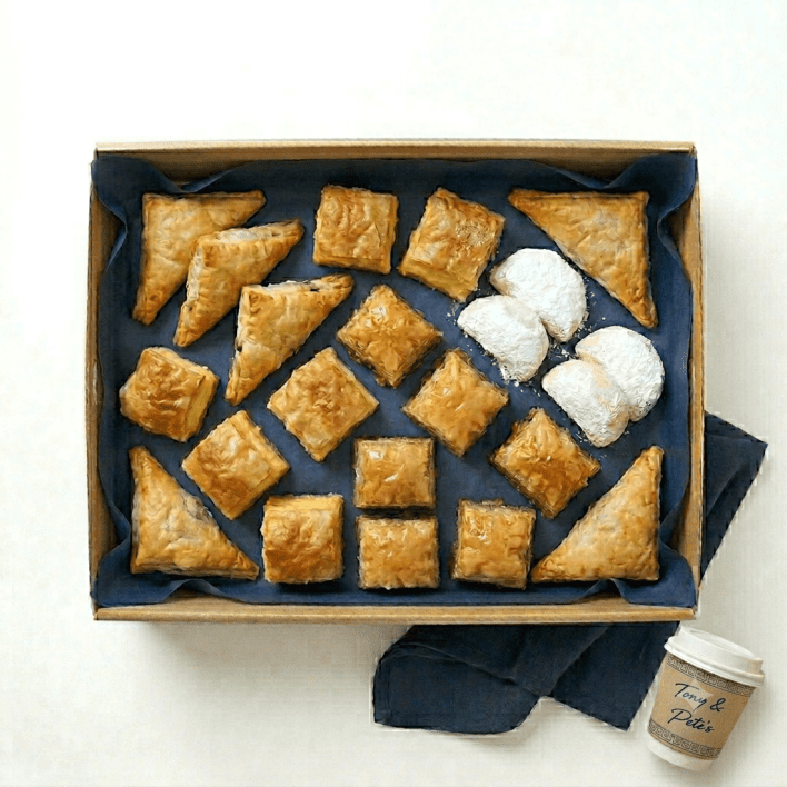 Greek Pastry Breakfast Selection