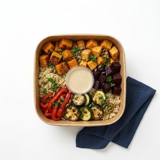 Roasted Vegetable & Quinoa Bowl