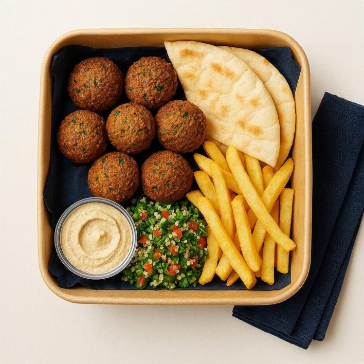 Falafel Plate — Vegan