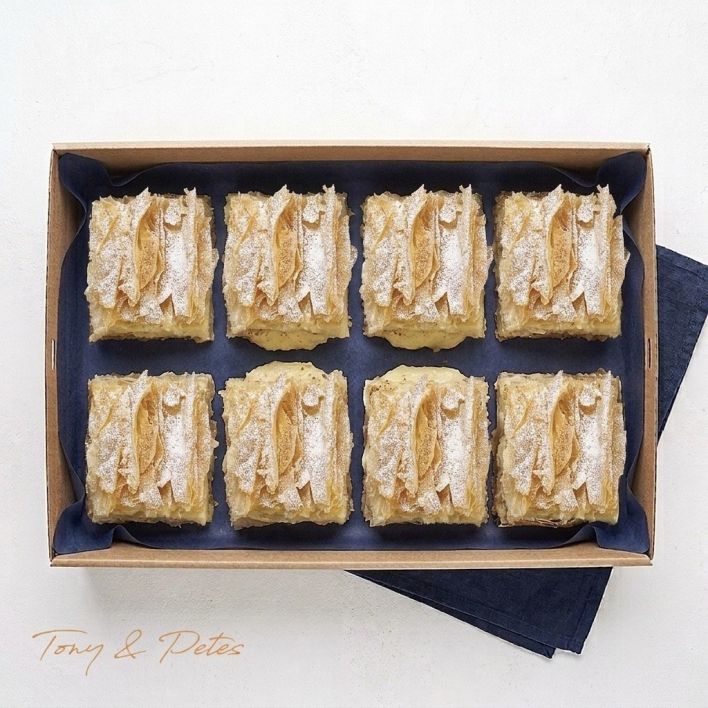 Bougatsa — Greek Custard Filo