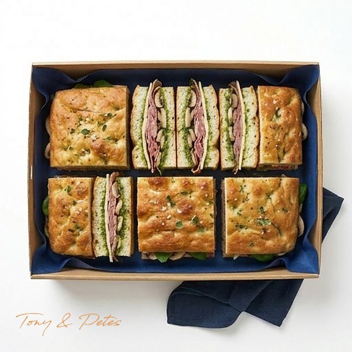 Prosciutto & Pesto Focaccia
