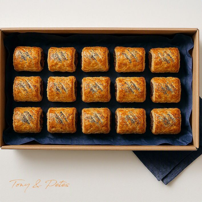 Beef Sausage Rolls - 18 Pieces