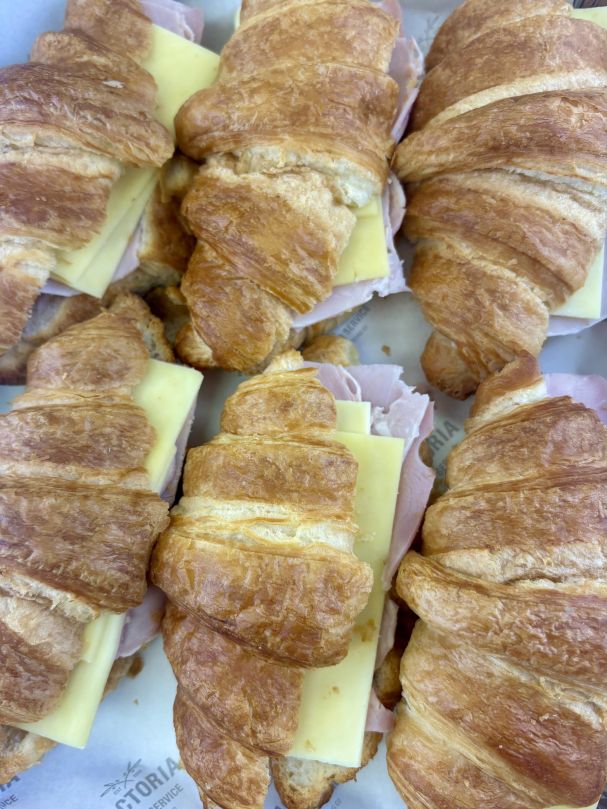 Ham and Cheese Croissant (hot)