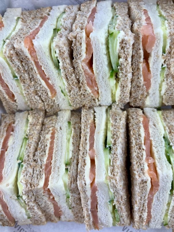 Smoked salmon club