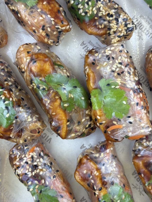 Teriyaki Chicken Rice Paper Rolls (NAG, NAD)