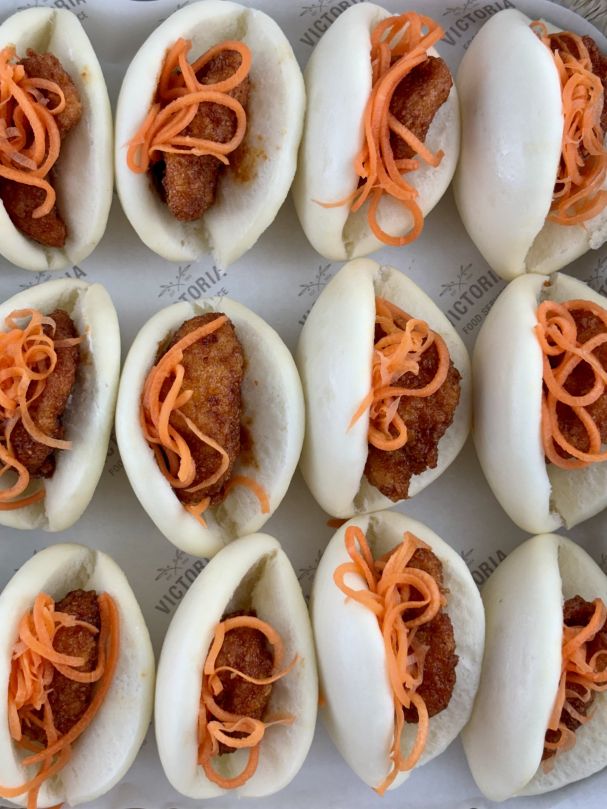 Korean Fried Chicken Bao (hot)