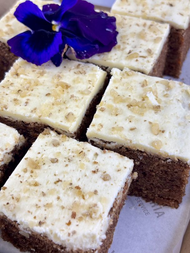 Carrot Loaf with Cream Cheese Icing (NAG)