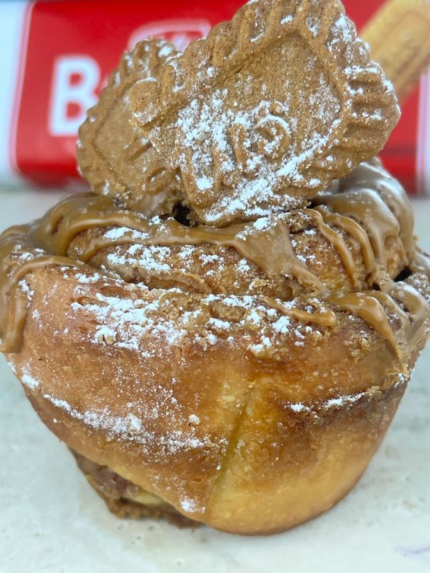 Biscoff Brioche Scroll