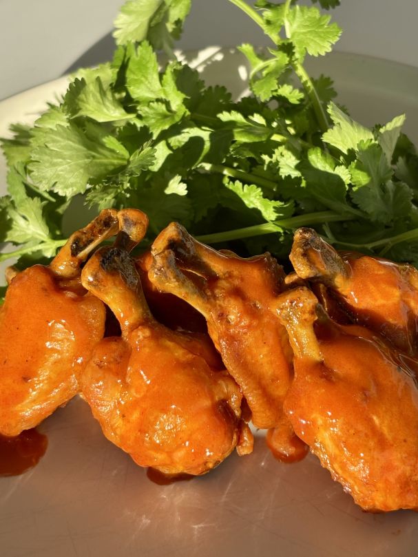 Buffalo Chicken Wings (hot)