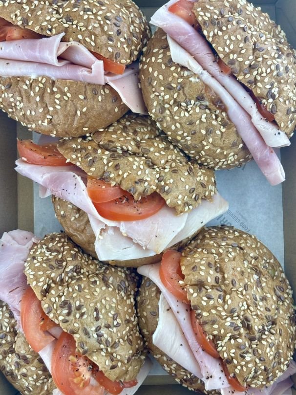Champagne Ham Whole Grain Roll