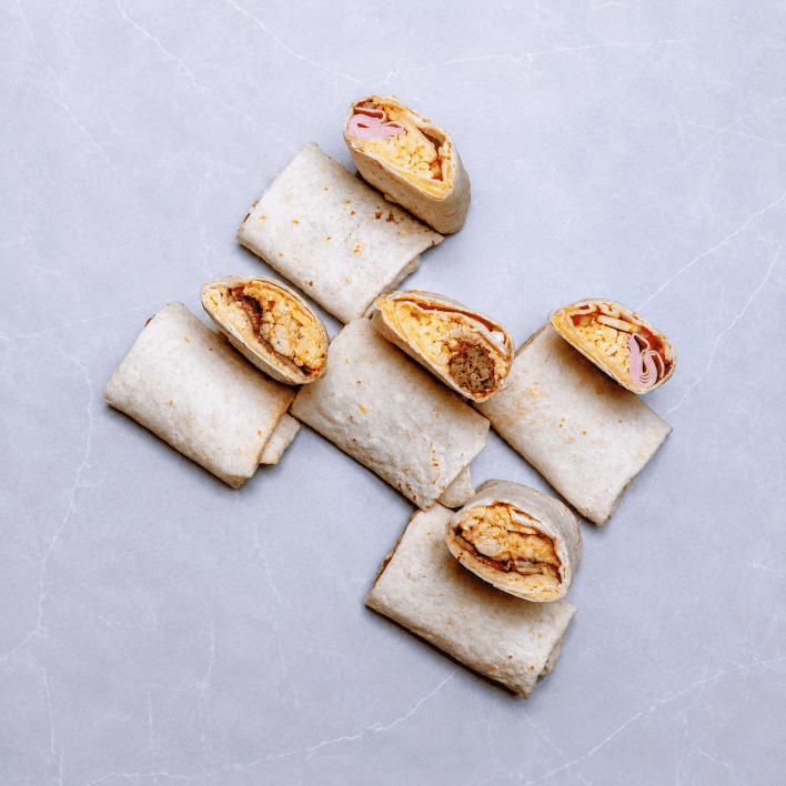 Breakfast Wrap Platter