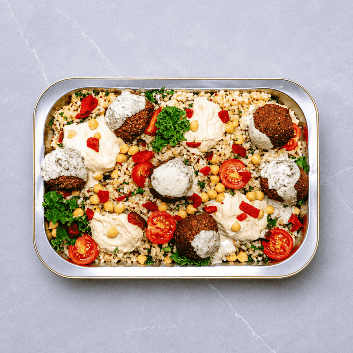Egyptian Falafel Salad Tray