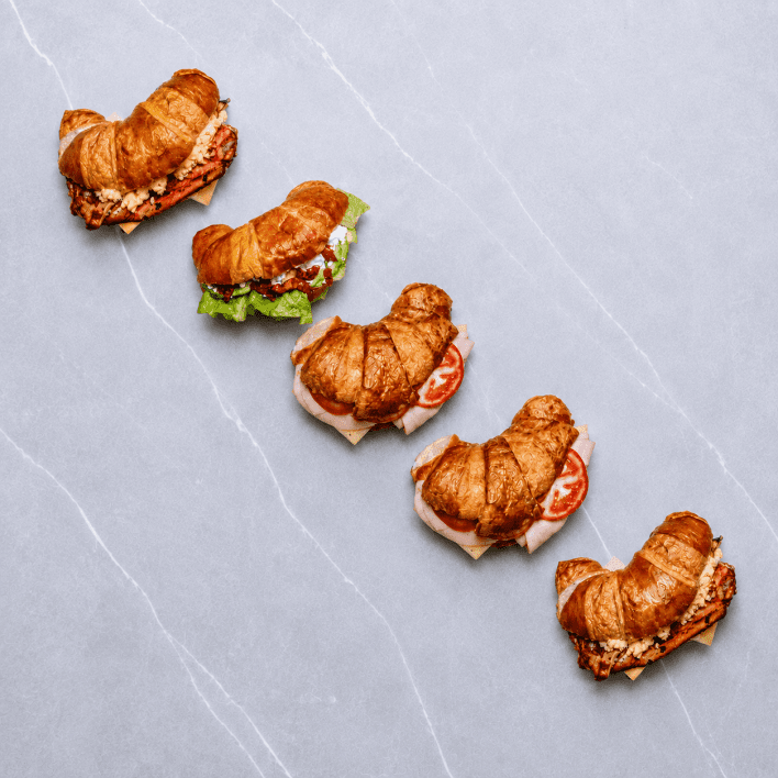 Breakfast Savoury Croissant Platter