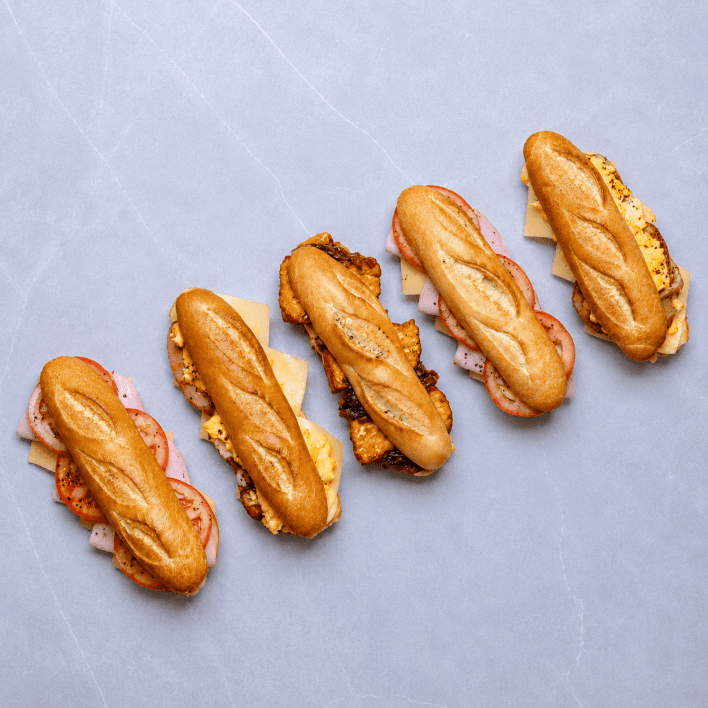 Breakfast Baguette Platter