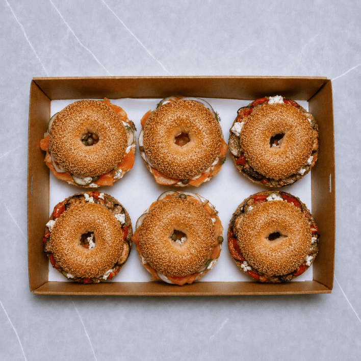 Executive Breakfast Bagel Platter