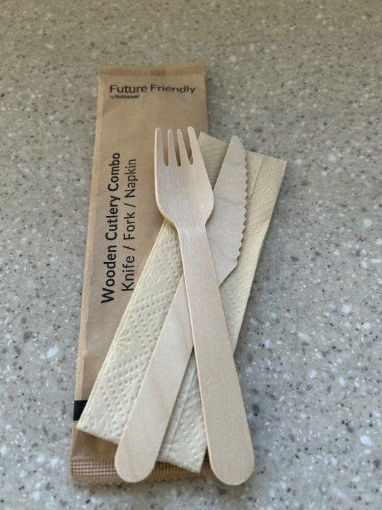 Bio Cutlery Pack (Knife, Fork, Napkin)