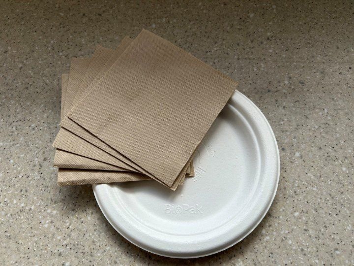 Side Plates and Napkins