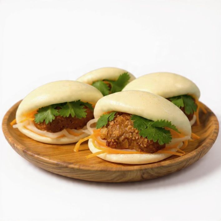 Crispy Chicken Bao Bun