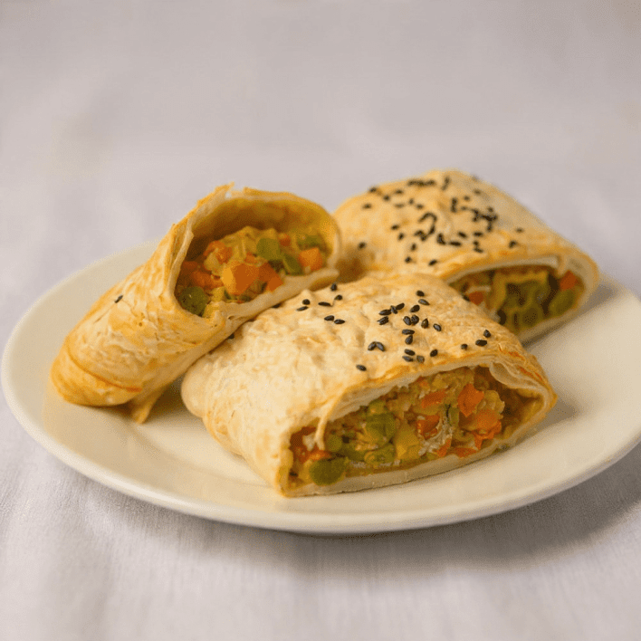Rustic Veggie Rolls