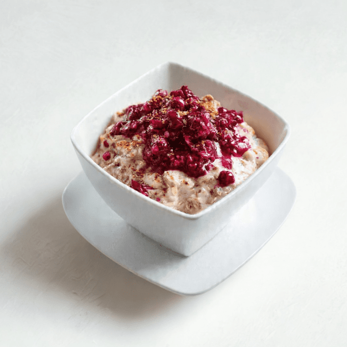 Cinnamon Spiced Apple Bircher