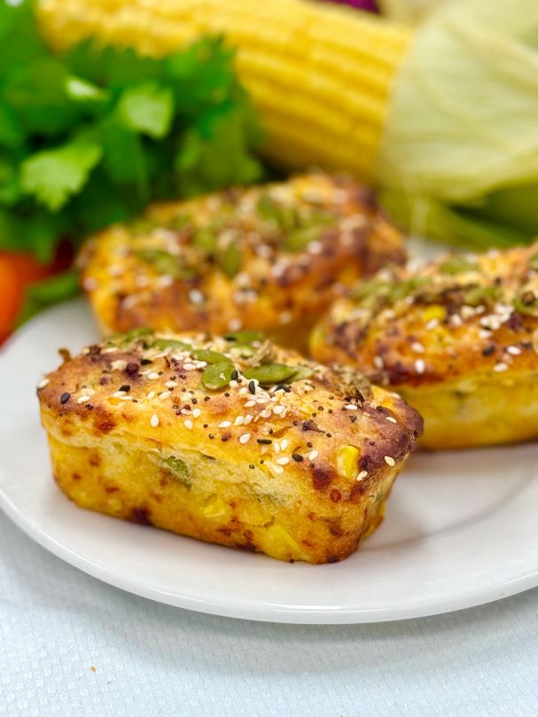 Corn & Jalapeno Bread (V) (GF)