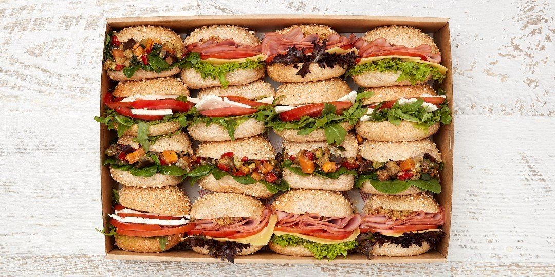 Gluten Friendly Ciabatta Variety Box - Variety Platter (20 piece) (mini) (Cold)