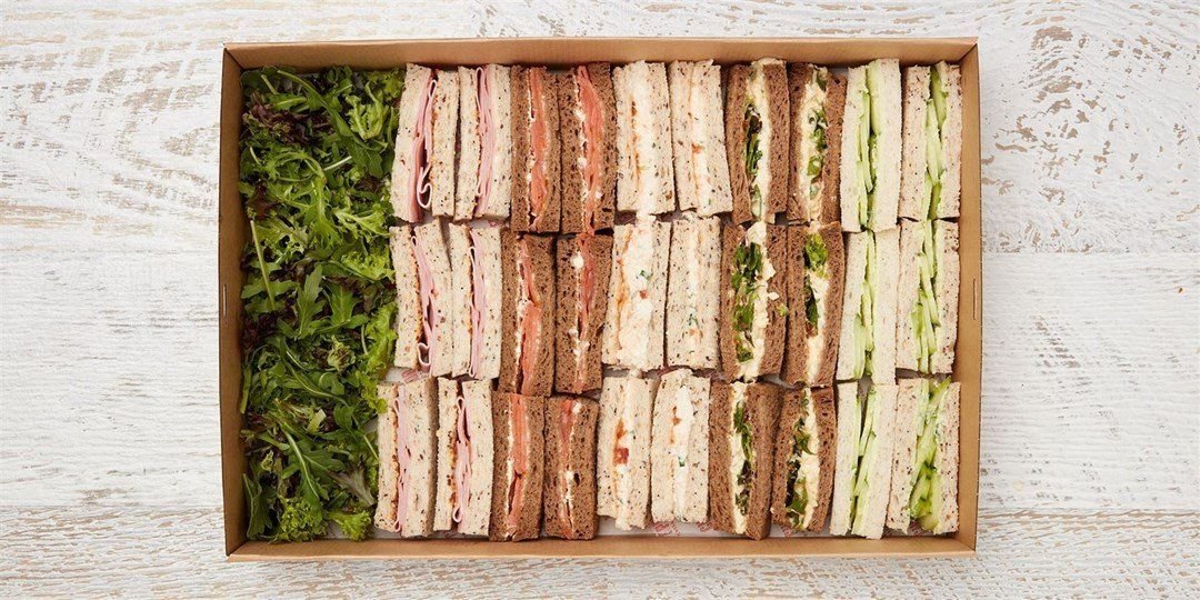 Platter - The Dorchester Hotel finger sandwich collection (30 pieces)