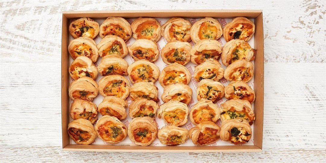 Quiche Platter - Our famous homemade quiches (36 pieces)