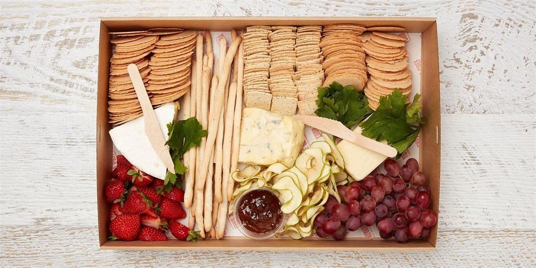 Platter - Platinum Cheese and Fruit (serves 5-8)