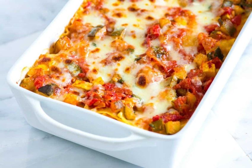 Vegetable Lasagne Tray - Serves up to 10 (v)