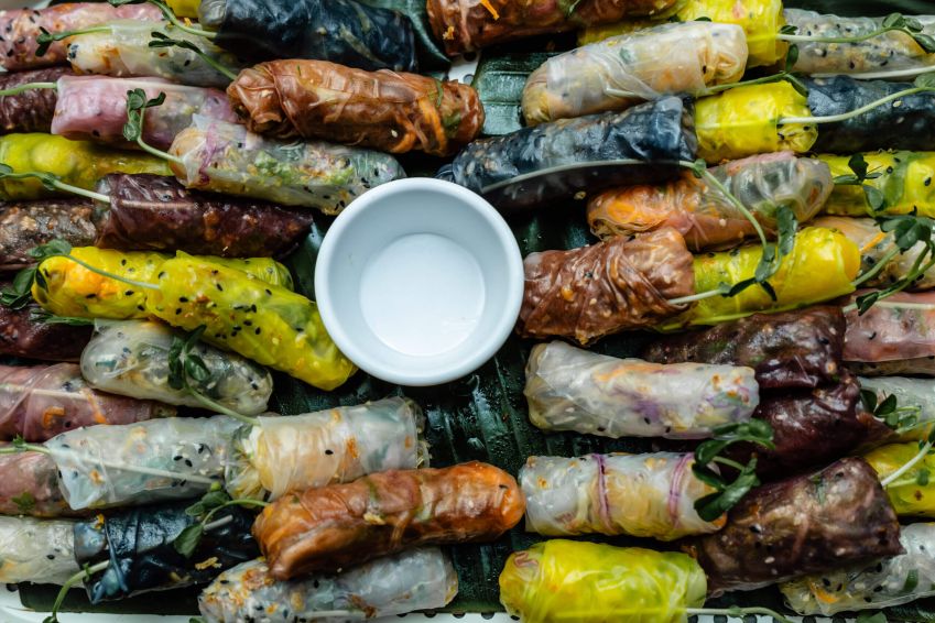 Platter - Mixed Rice Paper Roll Variety (30 piece)
