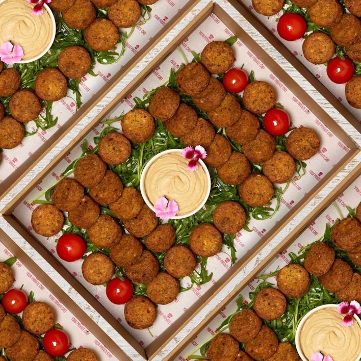 Falafel and Hummus Platter (serves 10-12) Vegan & GF