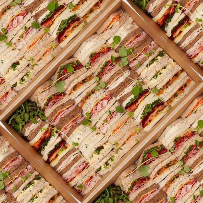 Platter - Sandwiches anyone? (36 pieces) - Executive points with assorted fillings