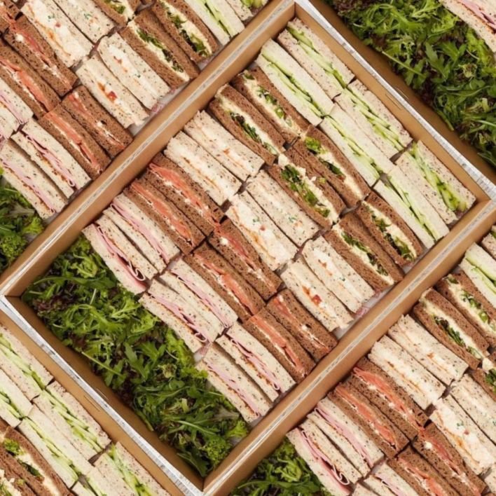 Platter - The Dorchester Hotel finger sandwich collection (30 pieces)