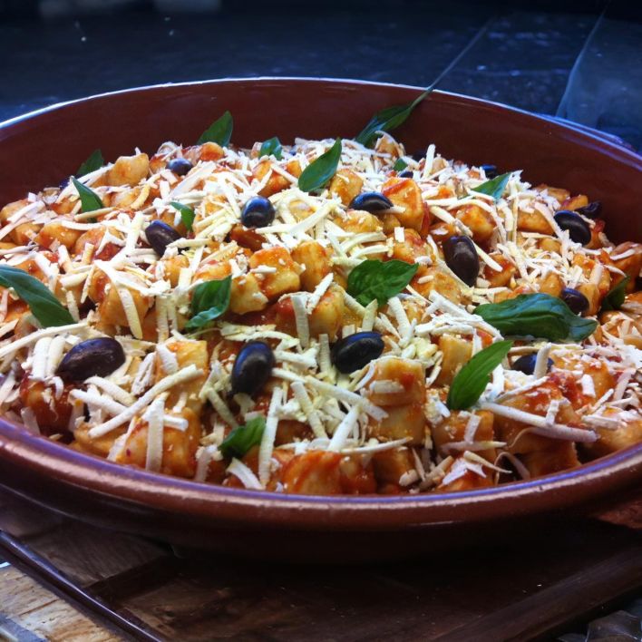 BOWL FOOD - Italian Homemade Gnocchi with Napoli