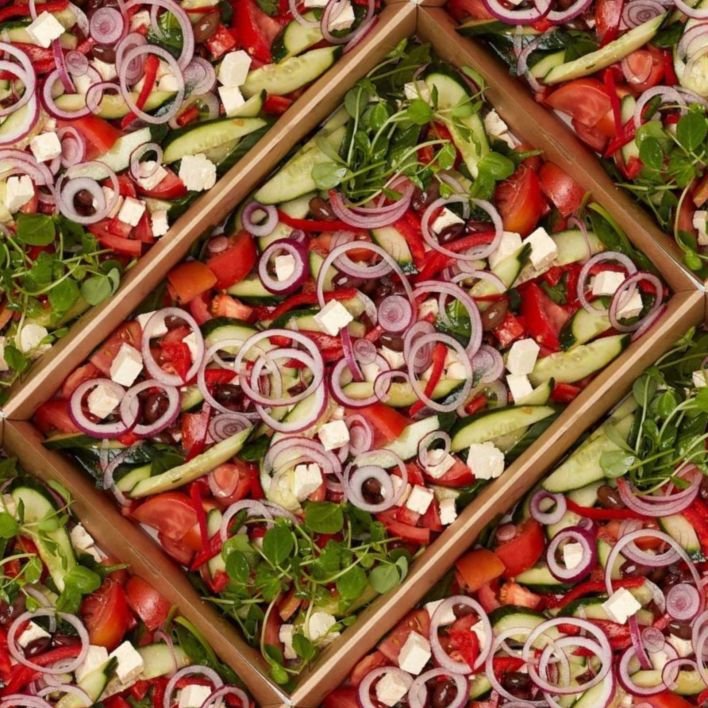 Salad Medium - Greek Salad (v, gf)