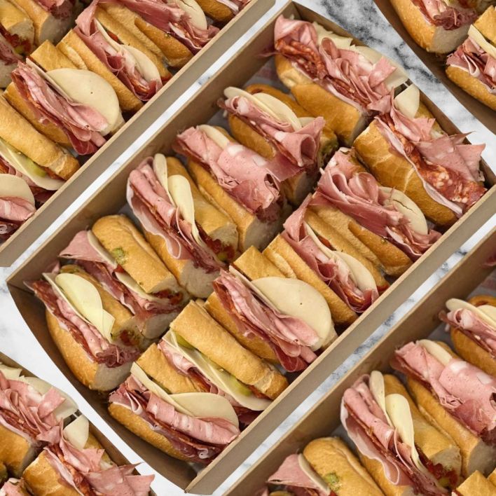 Platter - Fully Loaded Deli Delight Rolls ***Contains Nuts