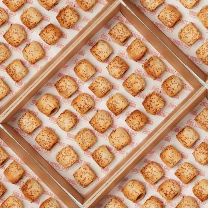 Platter - Homemade Beef Sausage Rolls (24 Pieces)