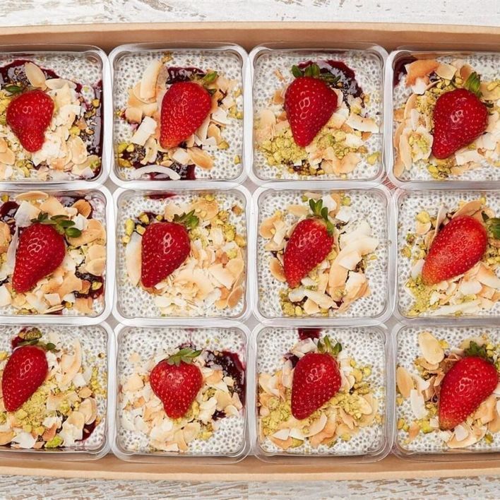 Chia Seed Pudding Box (vegan, gf, df)