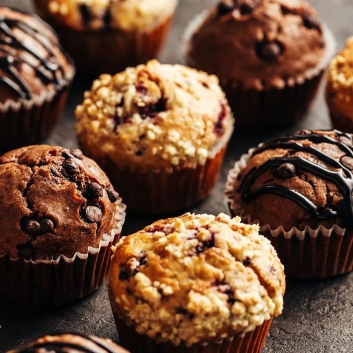 Large Muffin (molten chocolate) from Noisette Bakery