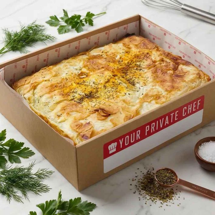 Mini Spanakopita Bites w Tzatziki (24 piece platter)