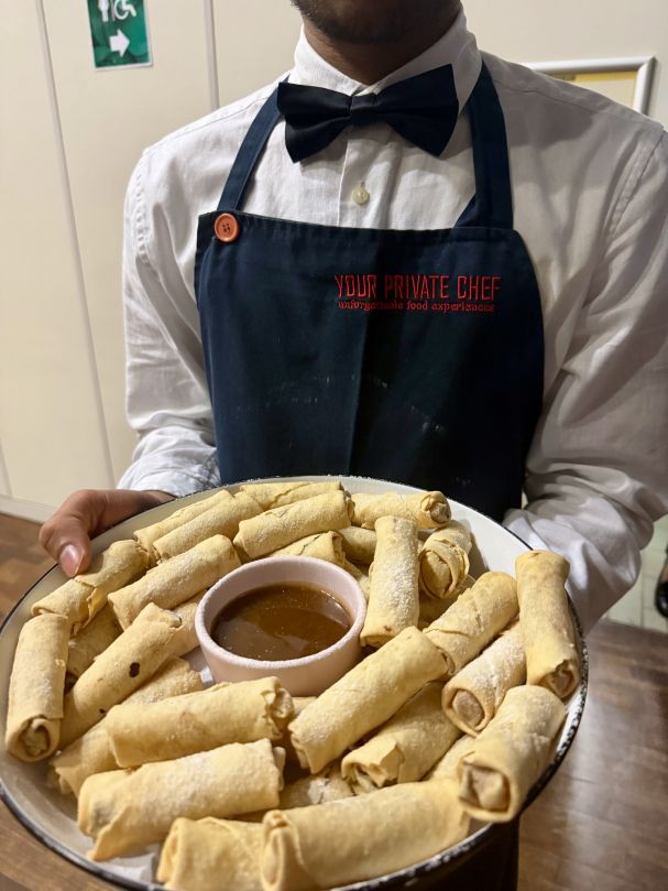 Apple Pie Spring Rolls 
