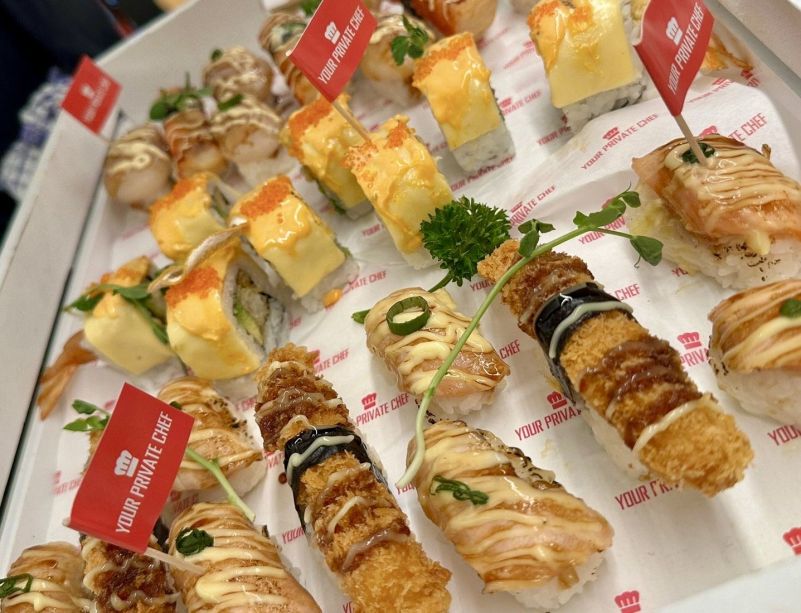 Fried Ebi Nigiri