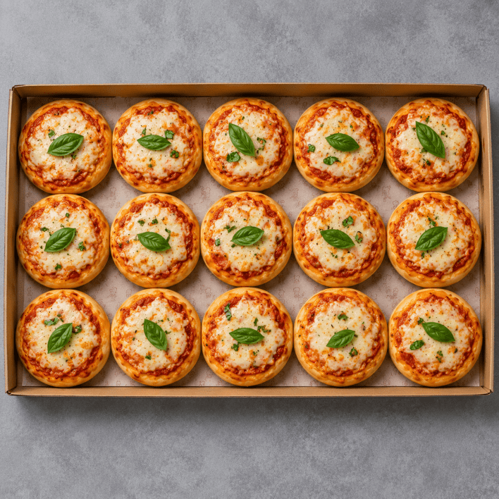 Platter - Kids Mini Pizza Box (12 per box)
