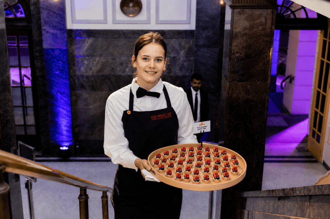 Petite Summer Berry Lemon Curd Tart - 18 piece platter
