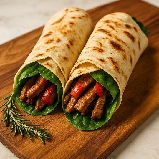 Large Pita Wrap - Chefs Choice (as per menu gourmet fillings)
