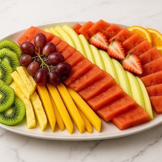 Fruit platter - assorted seasonal fruits (nf/gf/vgn) - Large (12-16 people)
