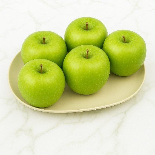 Whole fruit - green apple